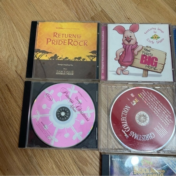 Disney CD Bundle Piglet Monsters Inc 101 Dalmatians Lion King Christmas - Picture 3 of 7